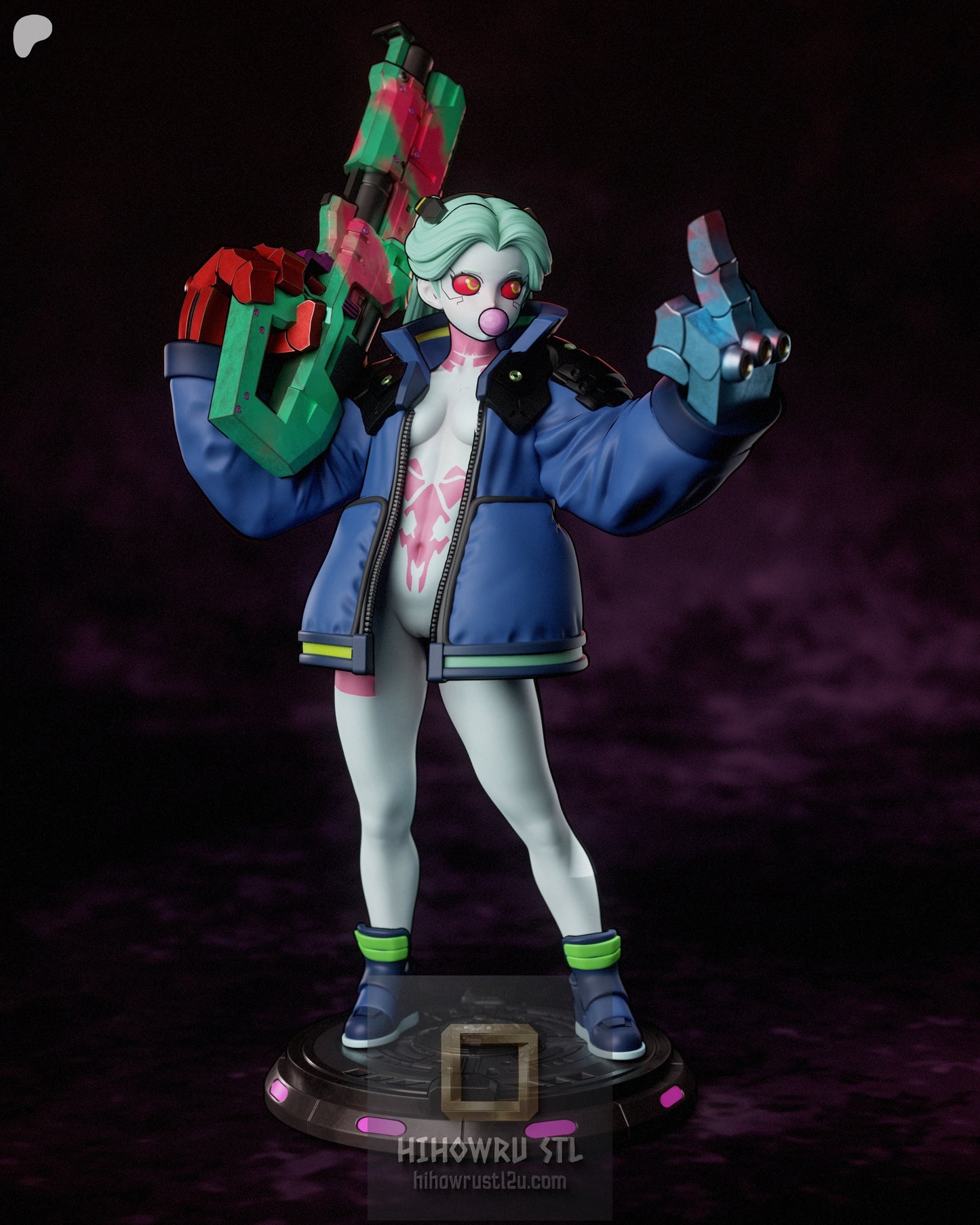 5274 Rebecca NSFW - Cyberpunk Edgerunners - STL 3D Print Files