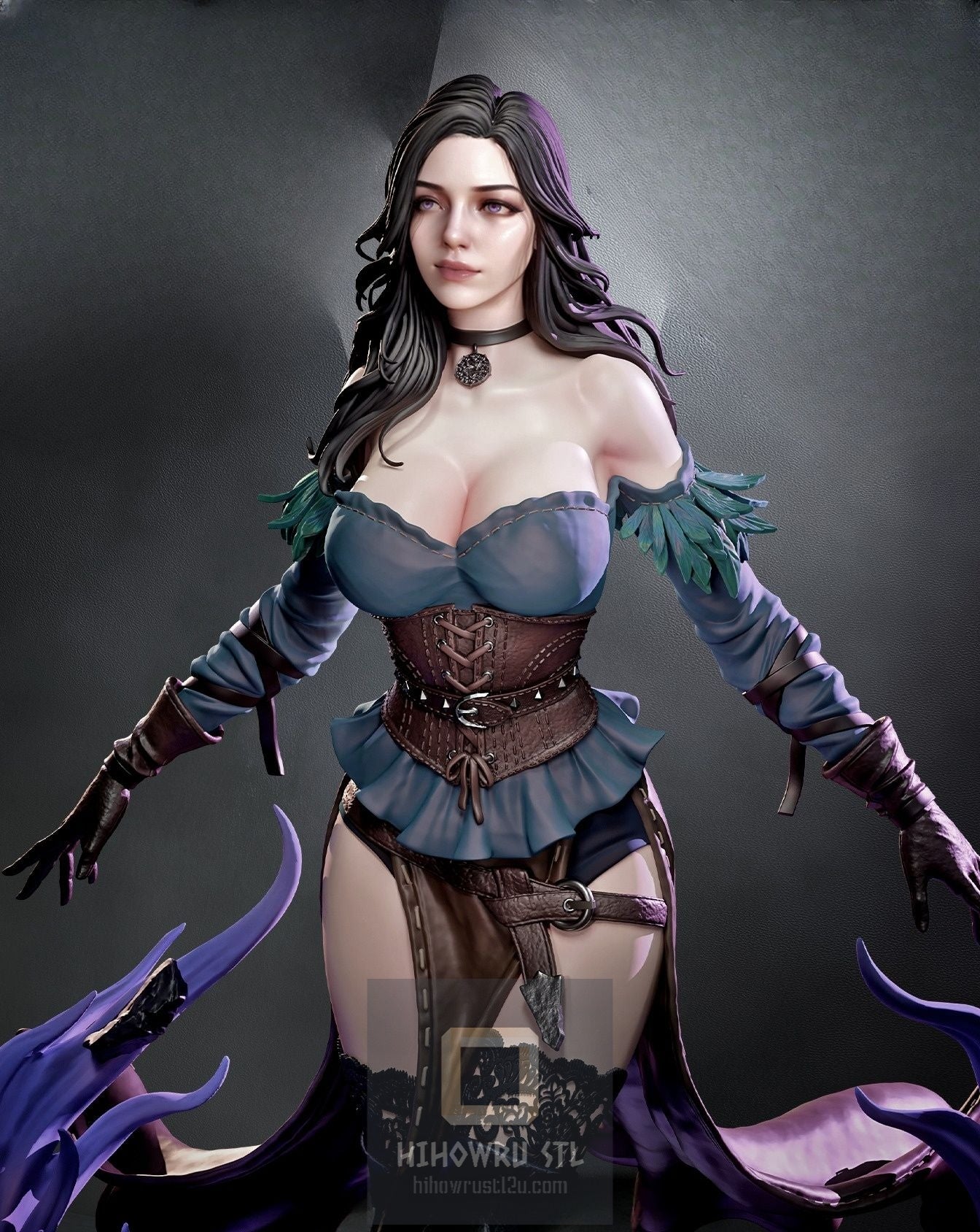 4503 Yennefer of Vengerberg NSFW - The Witcher - STL 3D Print Files