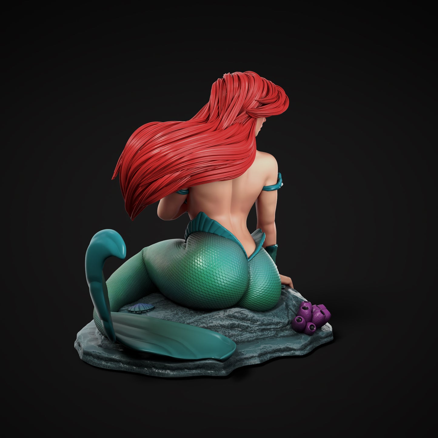 3878 Ariel - Mermaid Princess - STL 3D Print Files