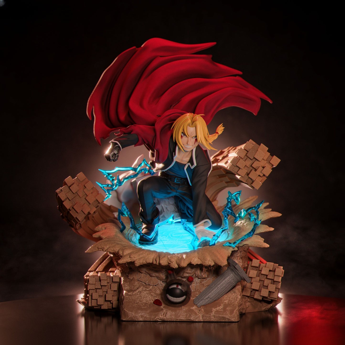 3154 Edward Elric - Fullmetal Alchemist - STL 3D Print Files