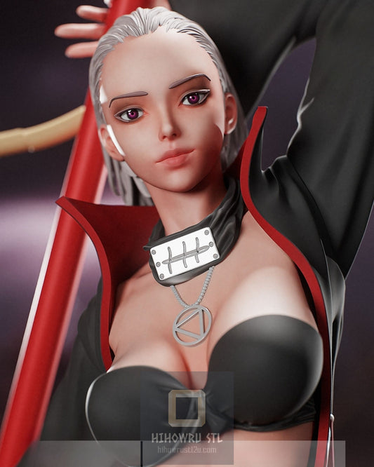 4887 Female Hidan NSFW - Naruto - STL 3D Print Files