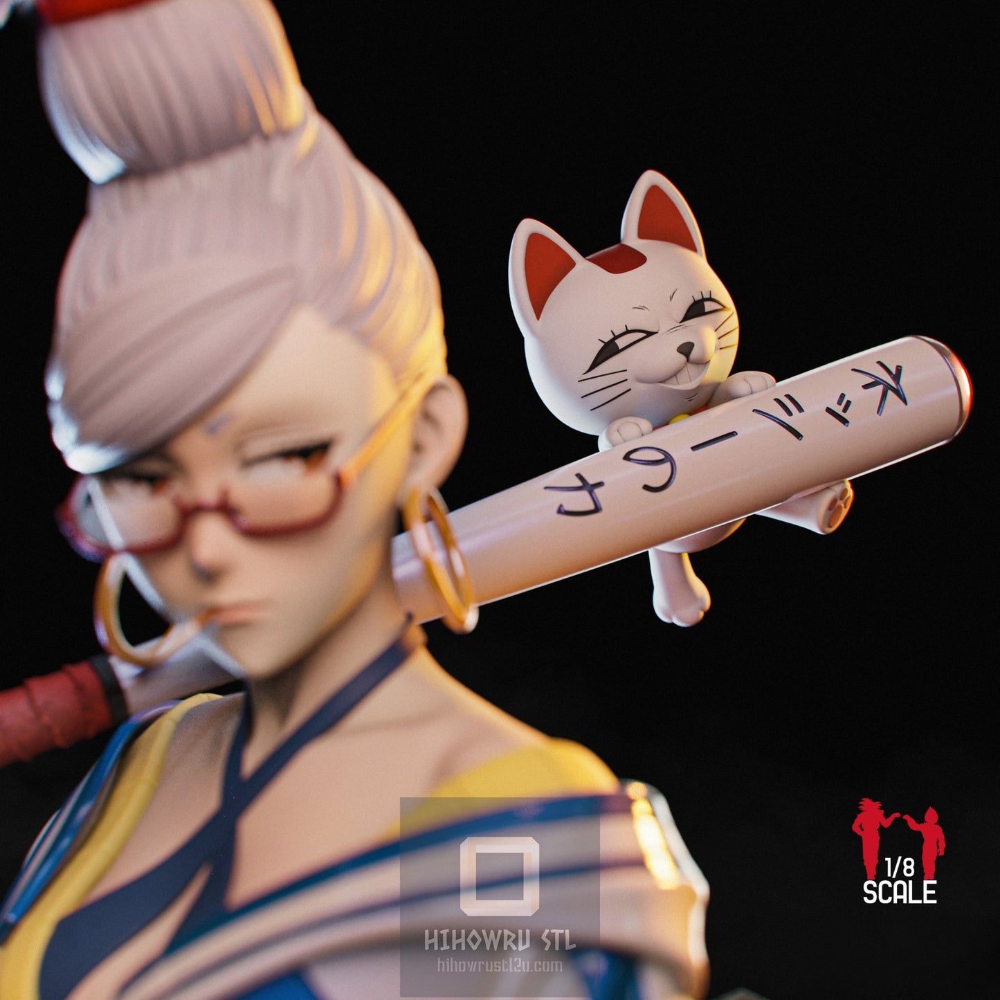 4592 Seiko Ayase - Dandadan - STL 3D Print Files