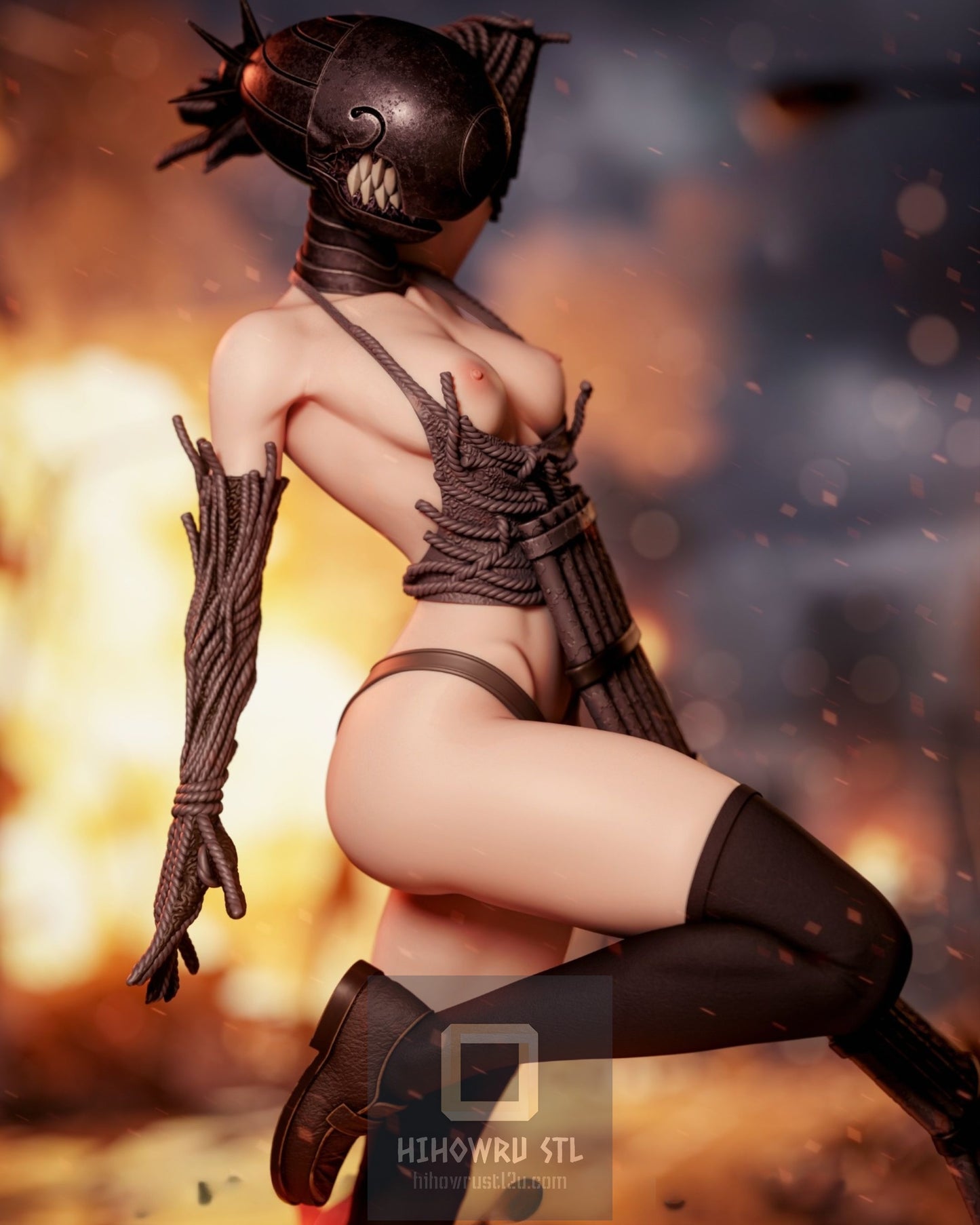 4893 Reze NSFW - Chainsaw Man - STL 3D Print Files