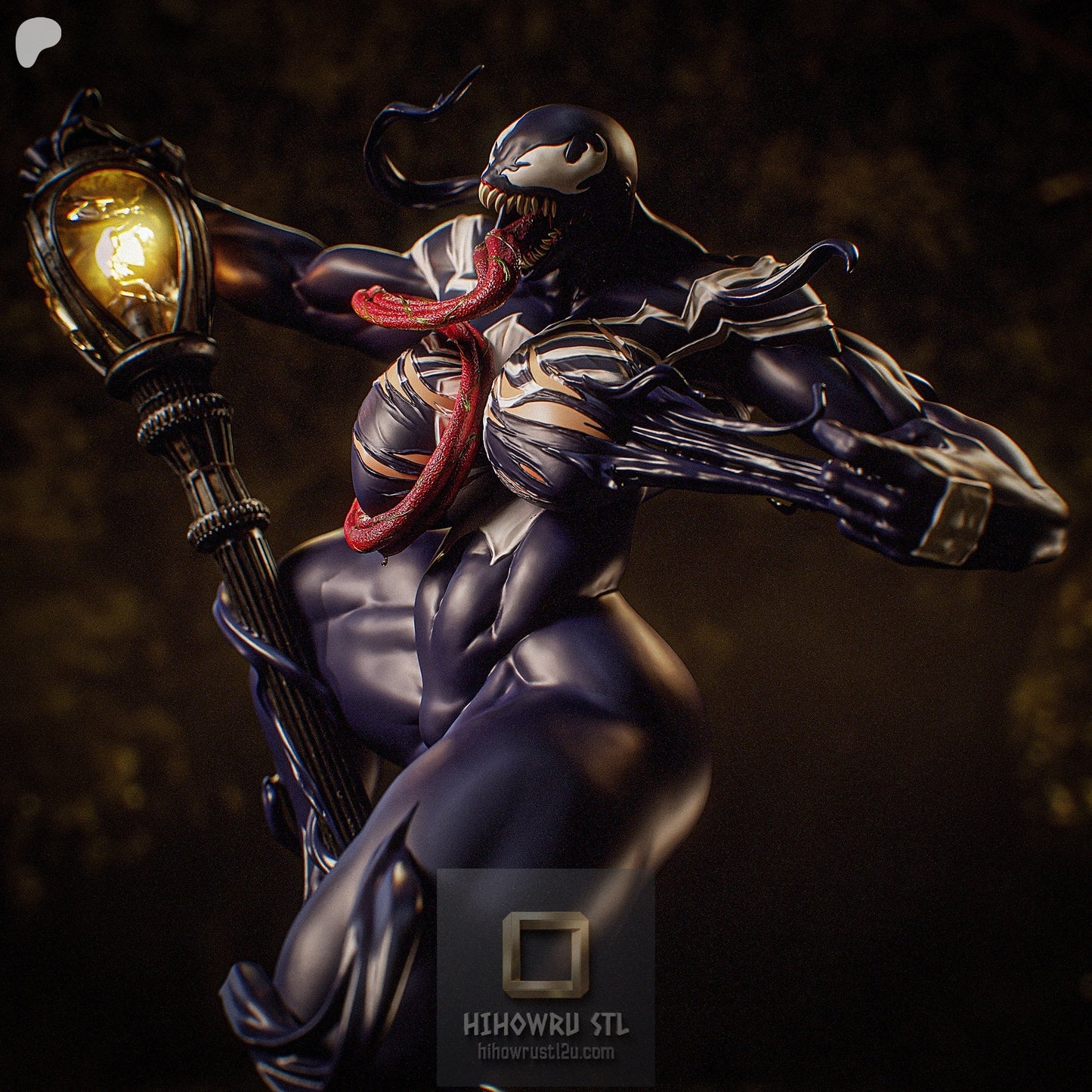 5470 SHE VENOM NSFW - STL 3D Print Files