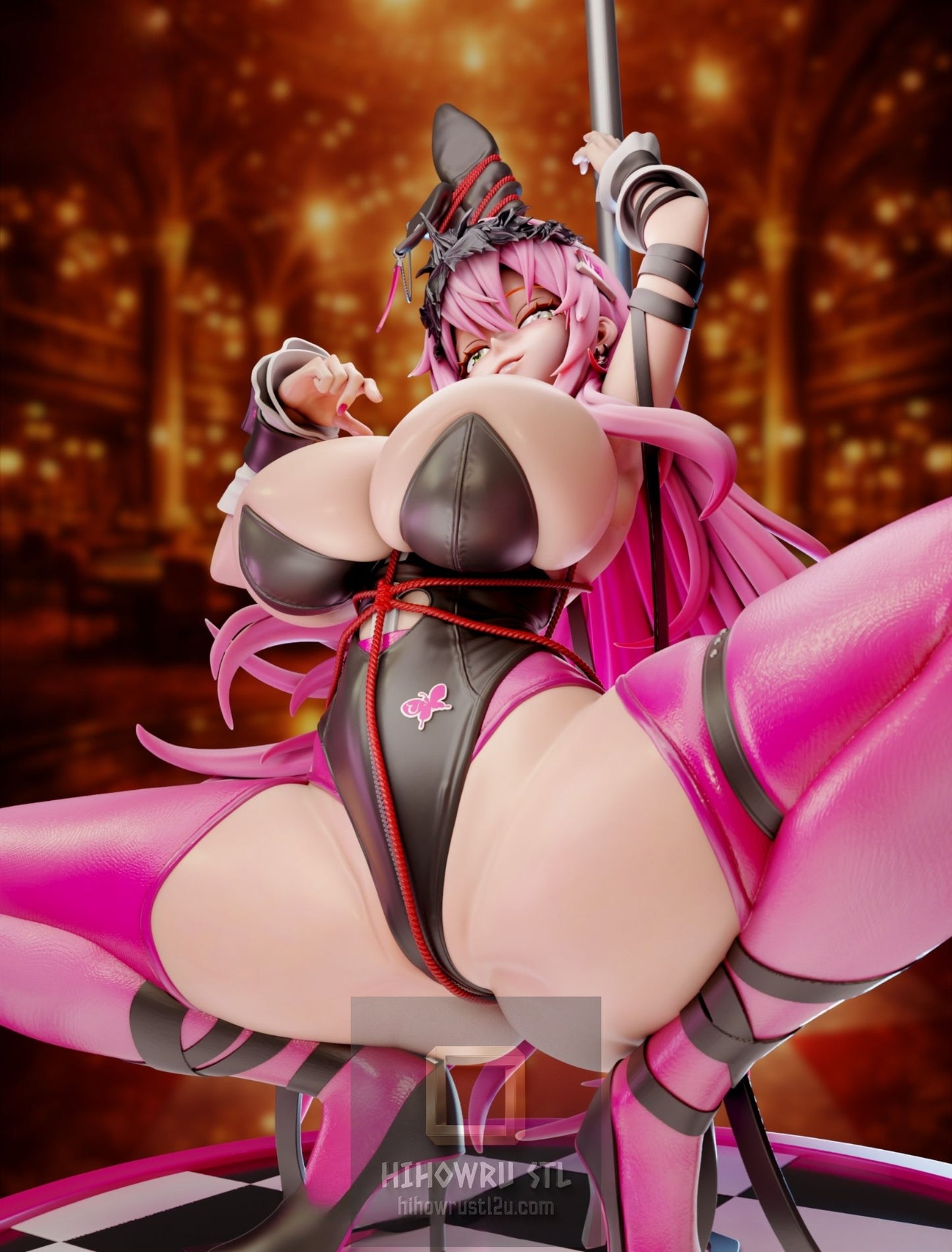 4967 Velvet NSFW - Nikke Goddess of Victory - STL 3D Print Files