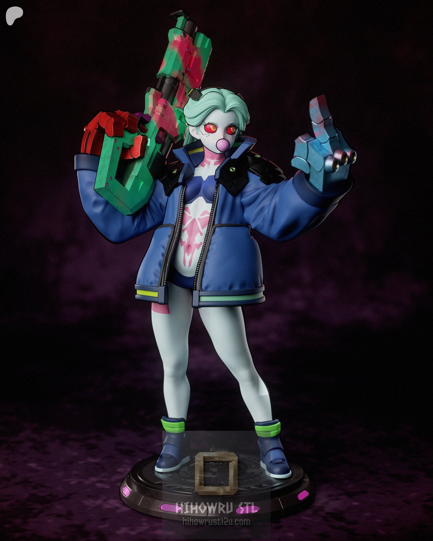 5274 Rebecca NSFW - Cyberpunk Edgerunners - STL 3D Print Files