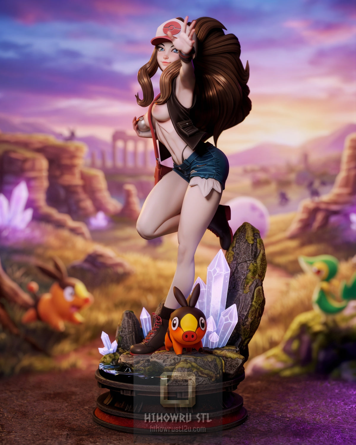 5538 Hilda NSFW - Pokemon - STL 3D Print Files