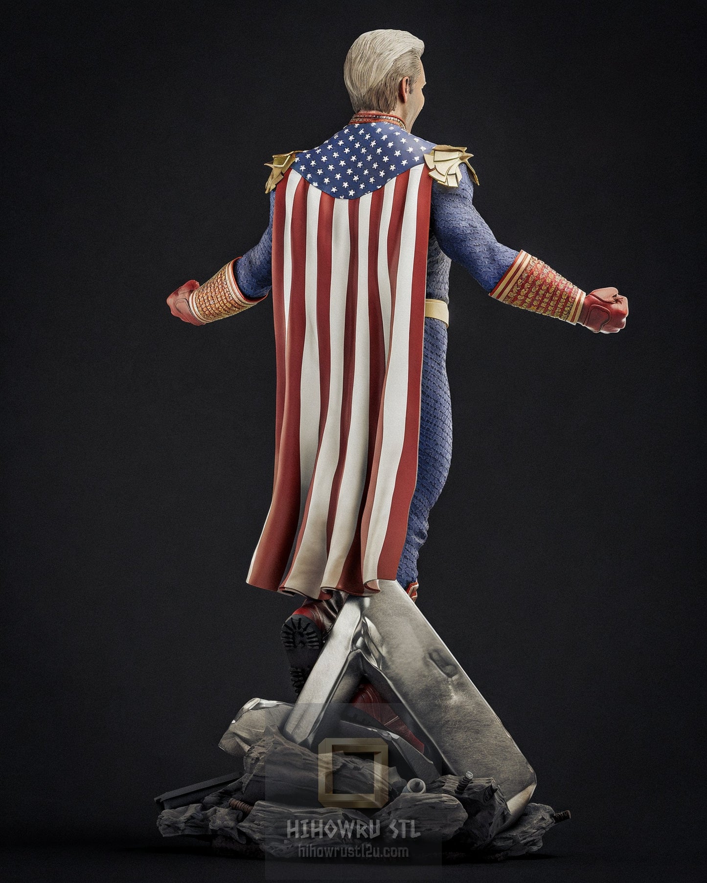 5113 Homelander - The Boys - STL 3D Print Files