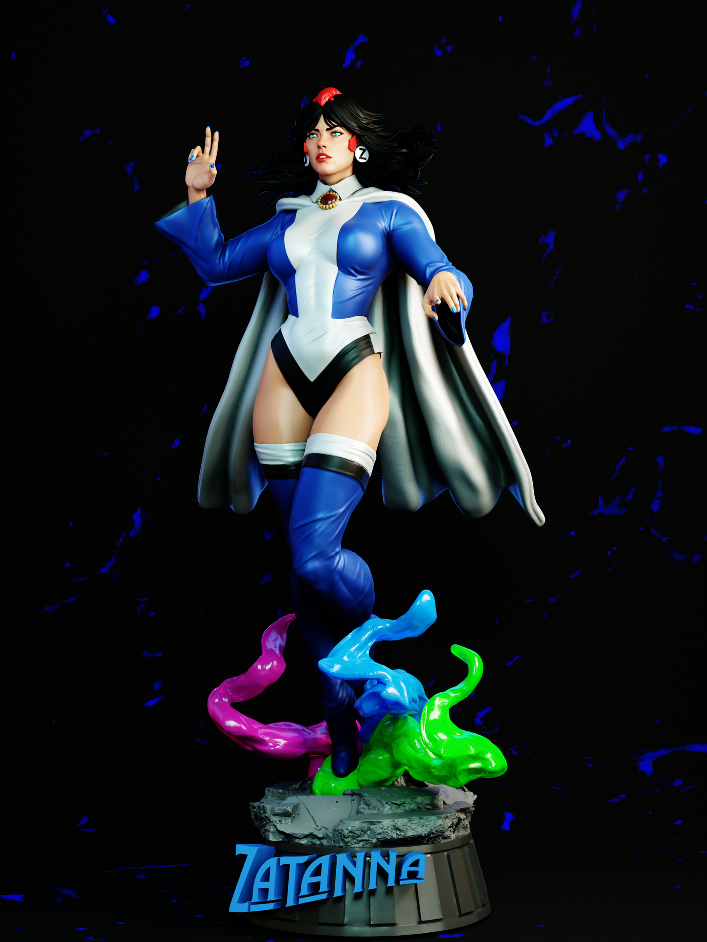 2093 Zatanna NSFW - DC Comics - STL 3D Print Files