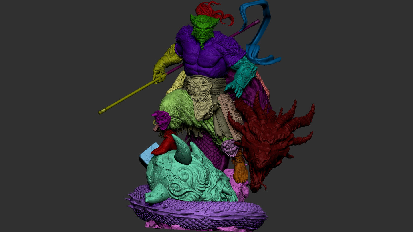 1796 Beast Samurai - X-MEN - STL 3D Print Files