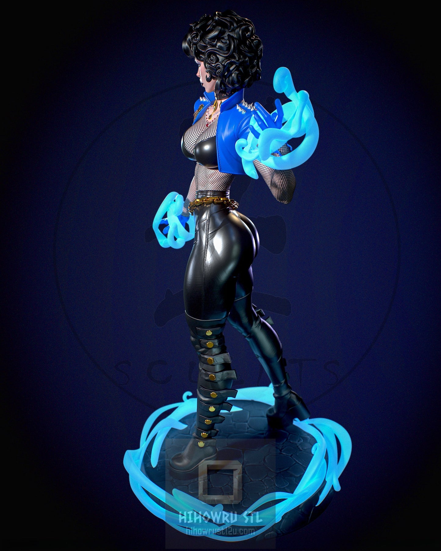 5023 Zatanna NSFW - DC Comics - STL 3D Print Files