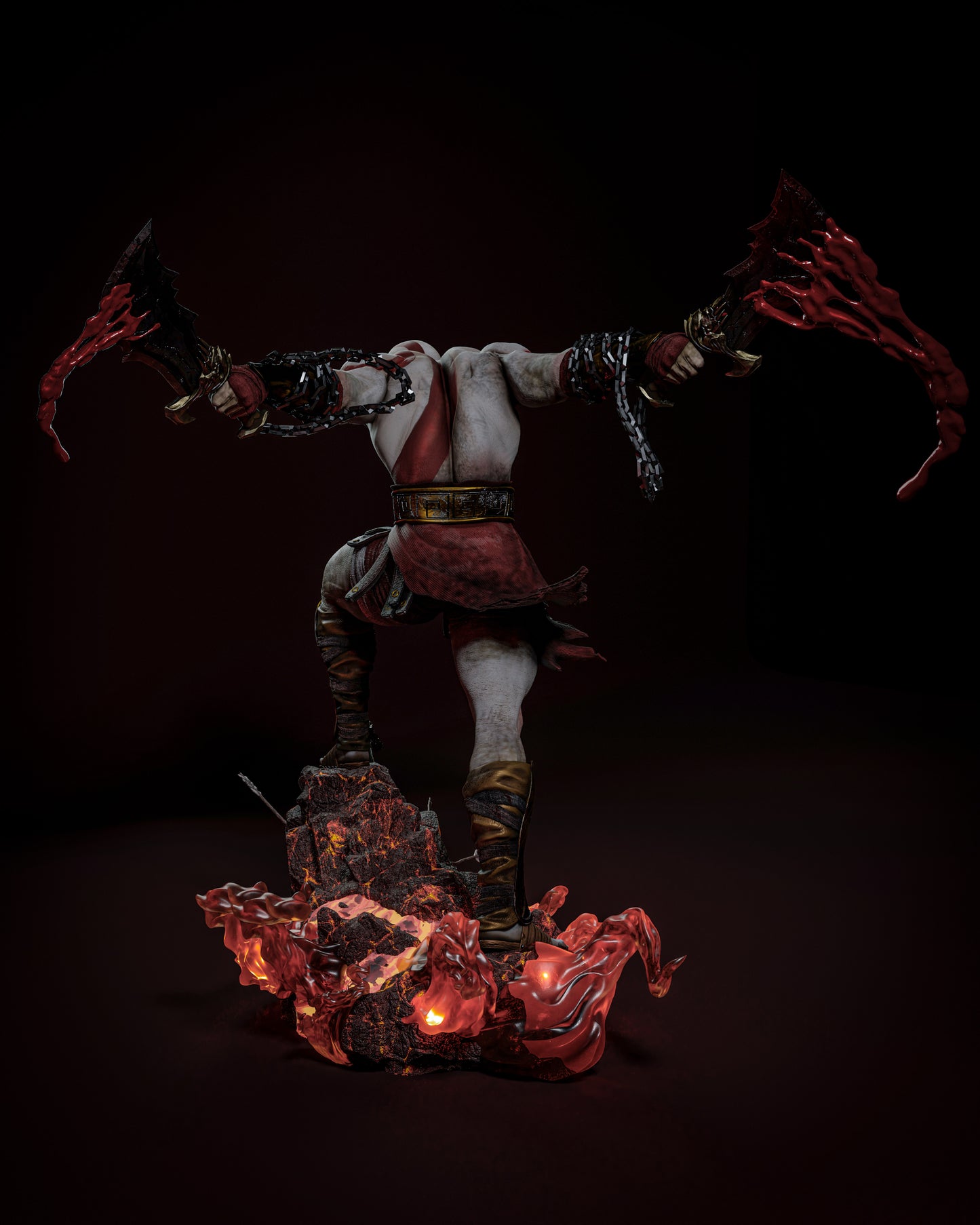 2429 Kratos - God of War - STL 3D Print Files