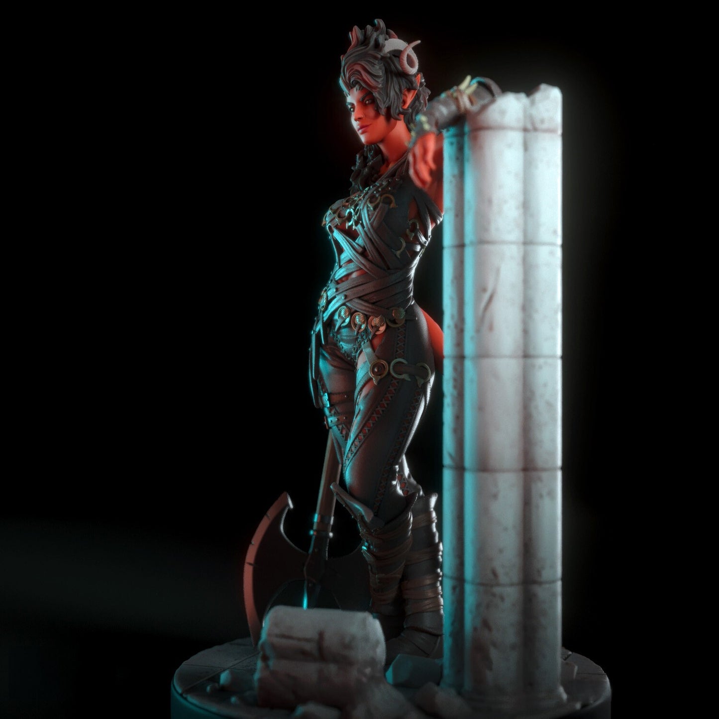 Karlach NSFW - Baldurs Gate 3 - STL 3D Print Files