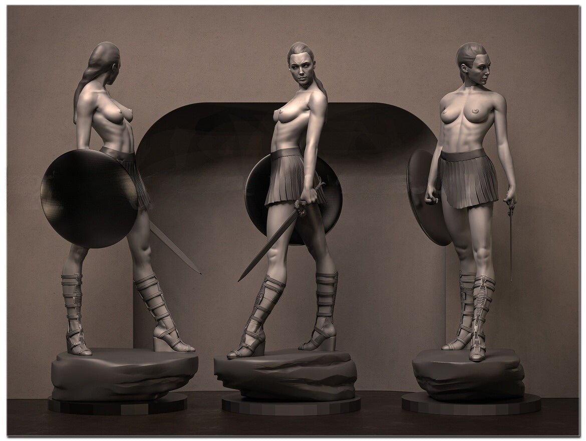 4243 Wonder Woman NSFW - Diana Prince - STL 3D Print Files