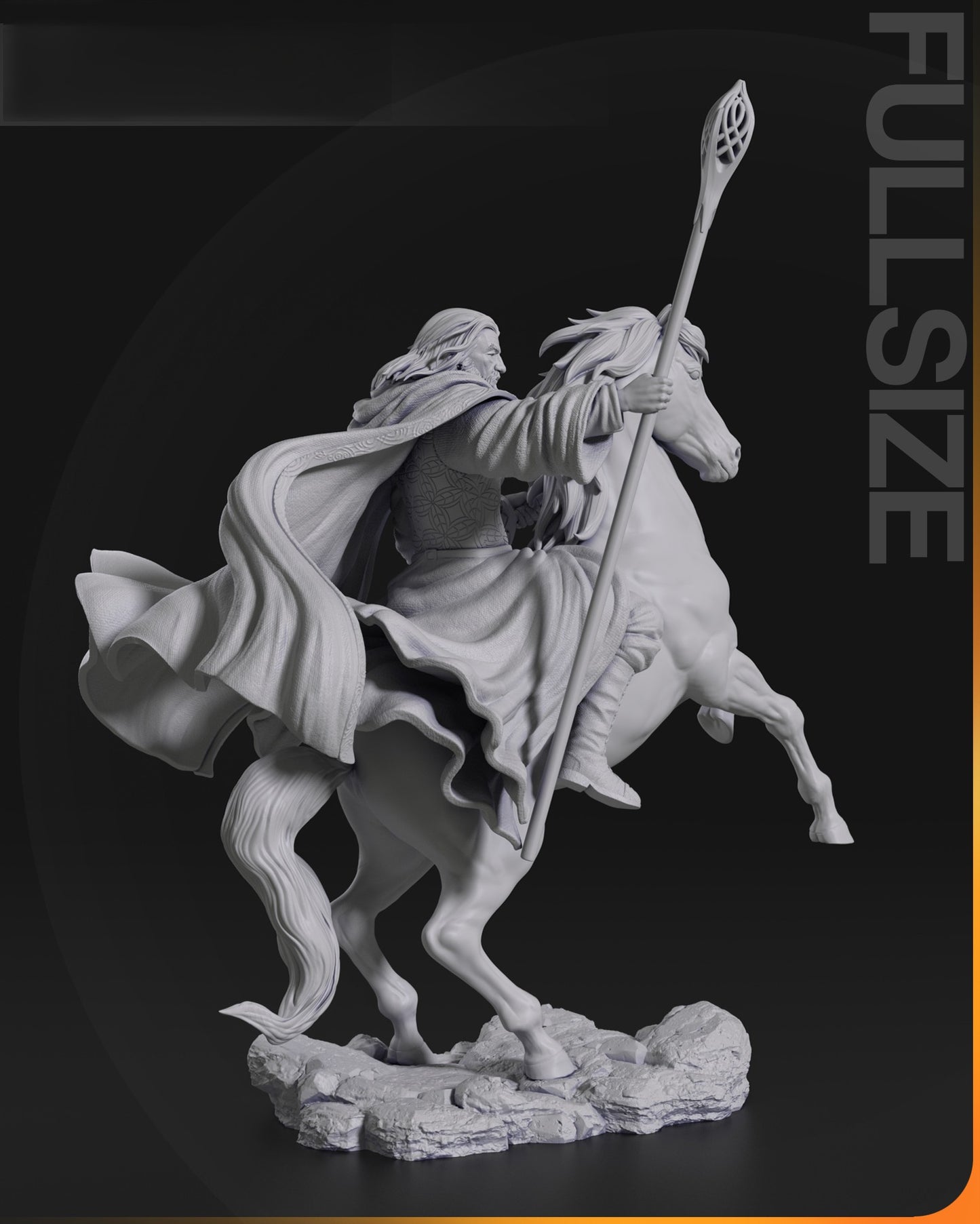 1953 Gandalf - The Lord of the Rings - STL 3D Print Files