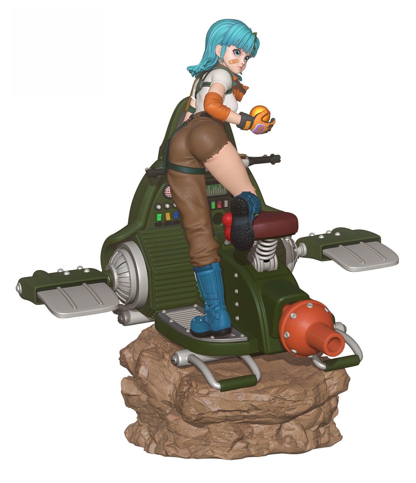 Bulma - Dragon Ball - STL 3D Print Files