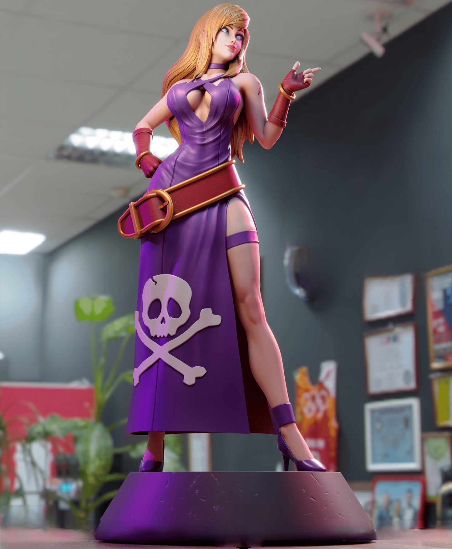 B.JENET - THE KING OF FIGHTERS - STL 3D Print Files