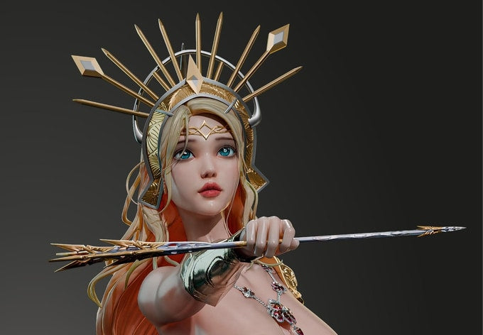 2321 Selena NSFW - Daughter of the Sea God - STL 3D Print Files