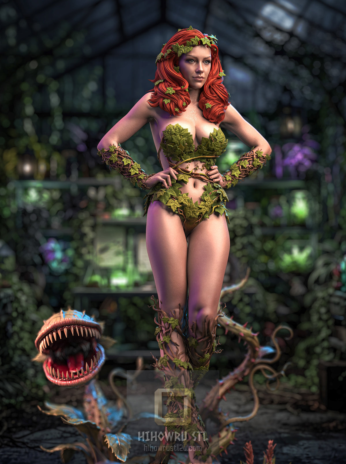 5514 Poison Ivy - DC Comics - STL 3D Print Files