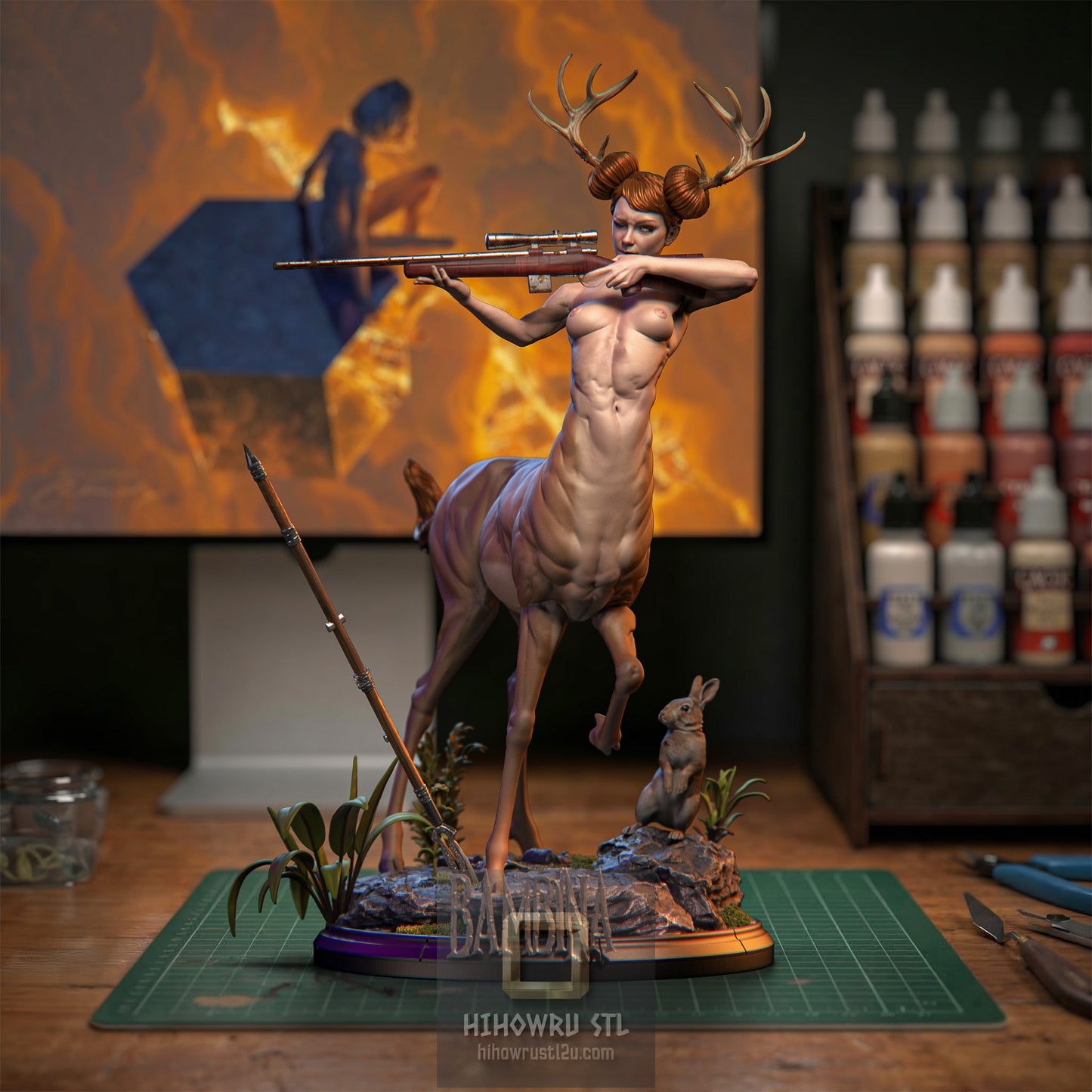 5484 Bambina NSFW - STL 3D Print Files