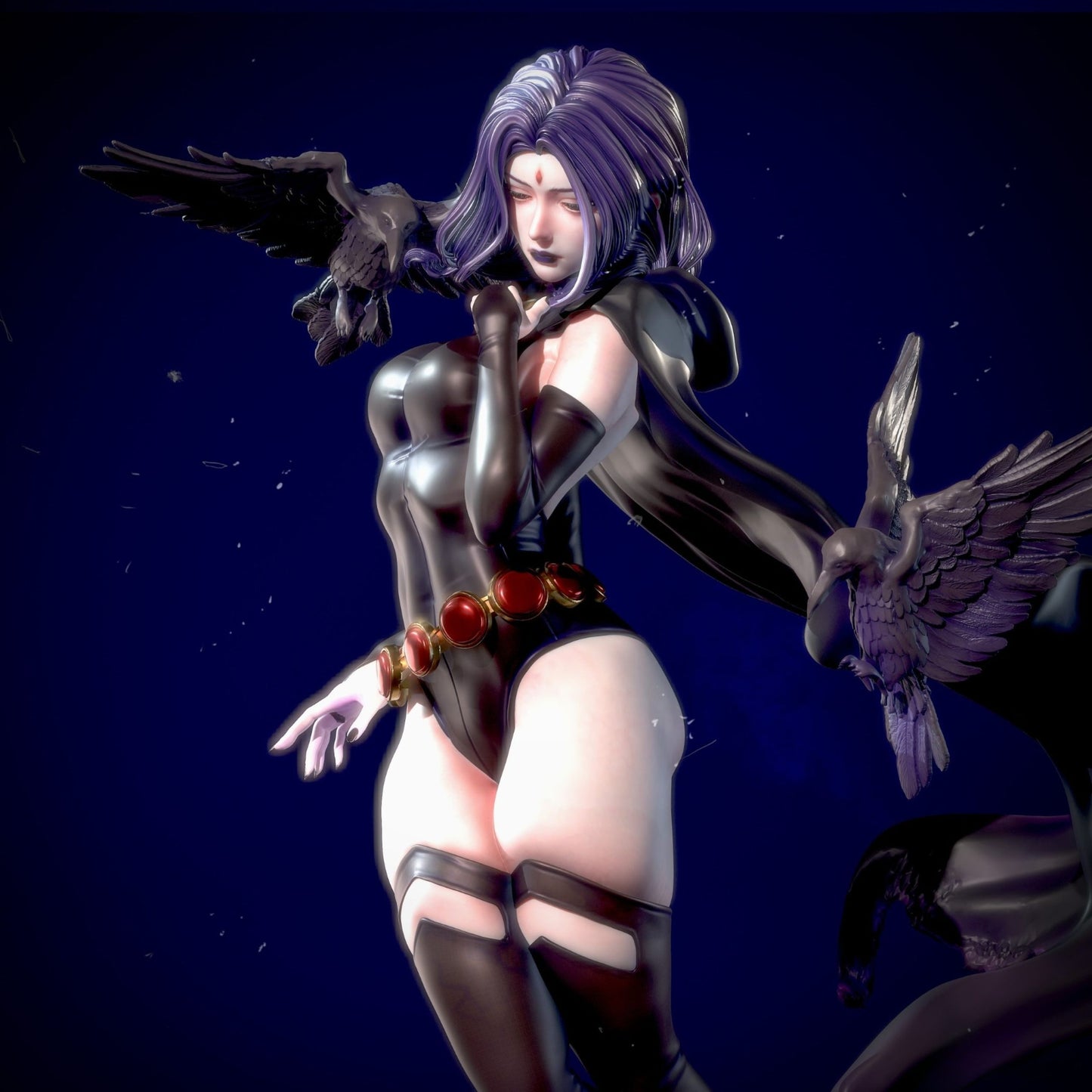 4292 Raven NSFW - DC Comics - STL 3D Print Files