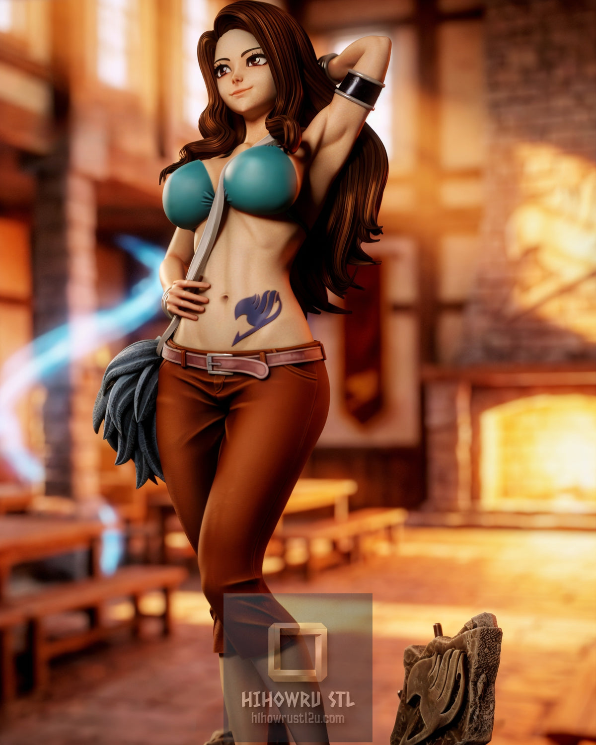 5601 Cana Alberona NSFW - Fairy Tail - STL 3D Print Files