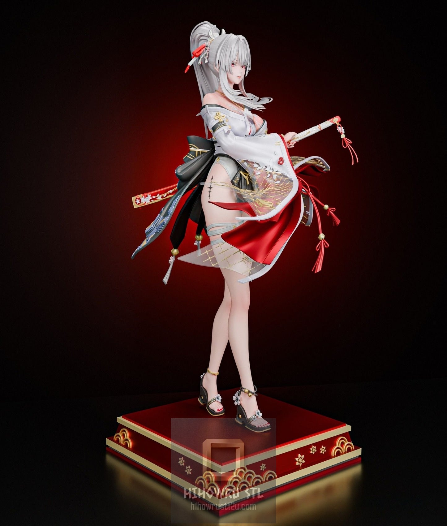 5362 Hiyuki NSFW - Wuthering Waves - STL 3D Print Files