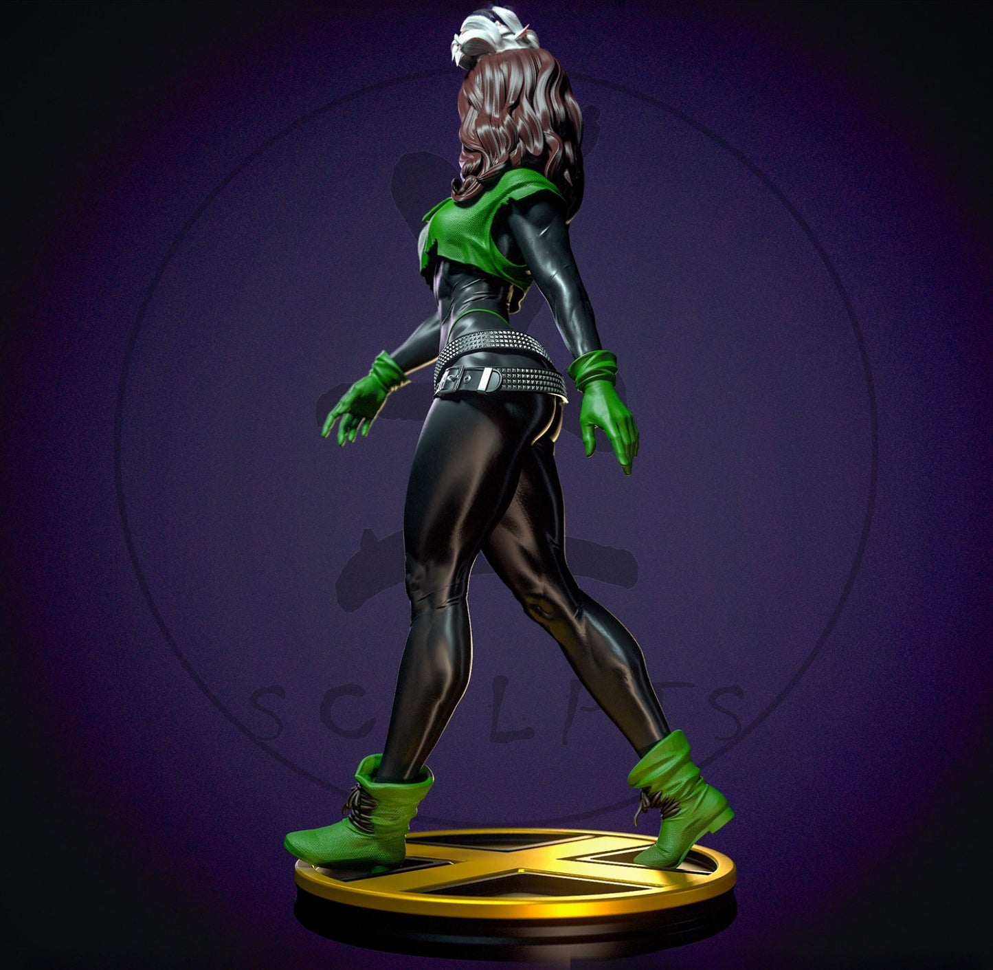 2926 Rogue NSFW - X-Men - STL 3D Print Files