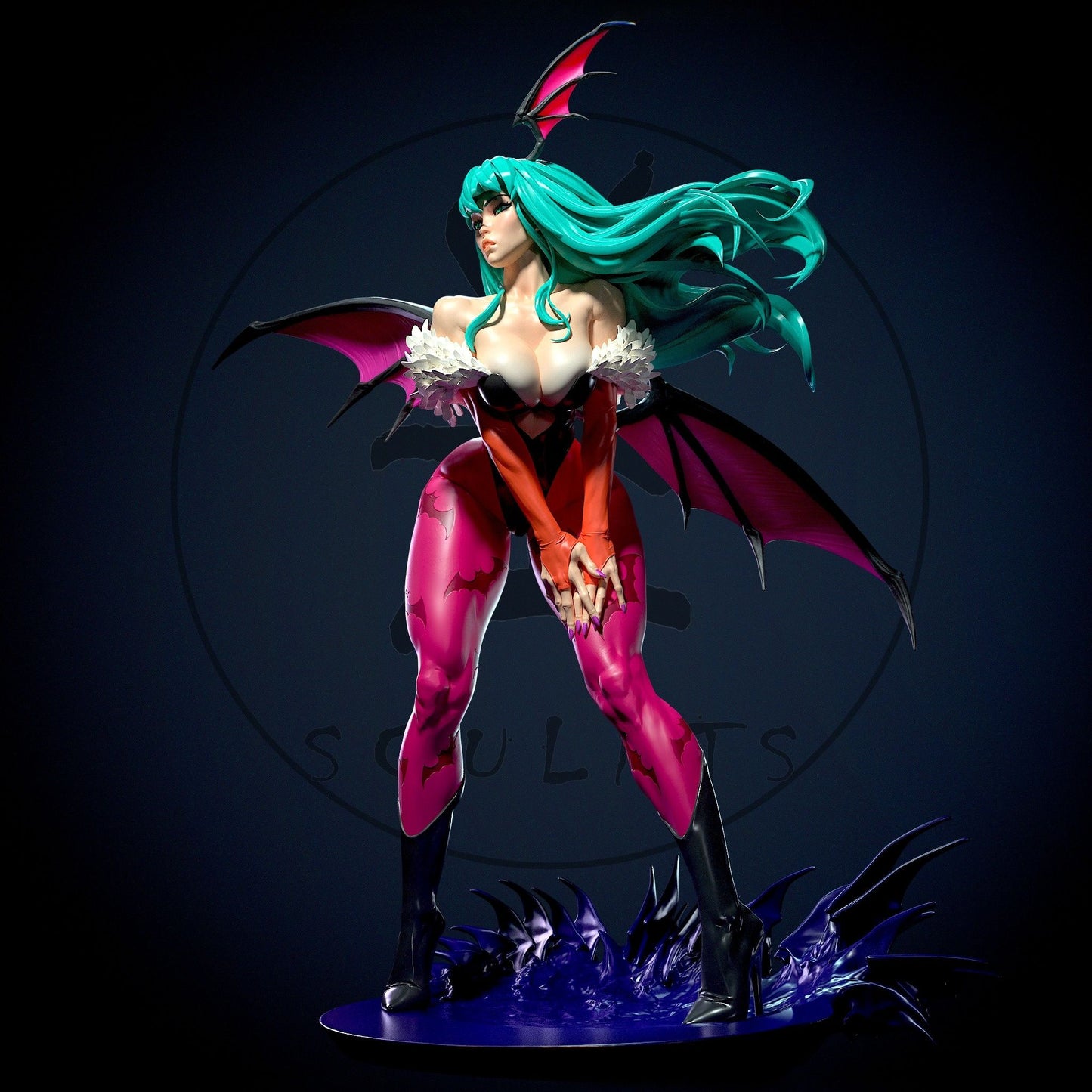 3271 Morrigan NSFW - Darkstalkers - STL 3D Print Files