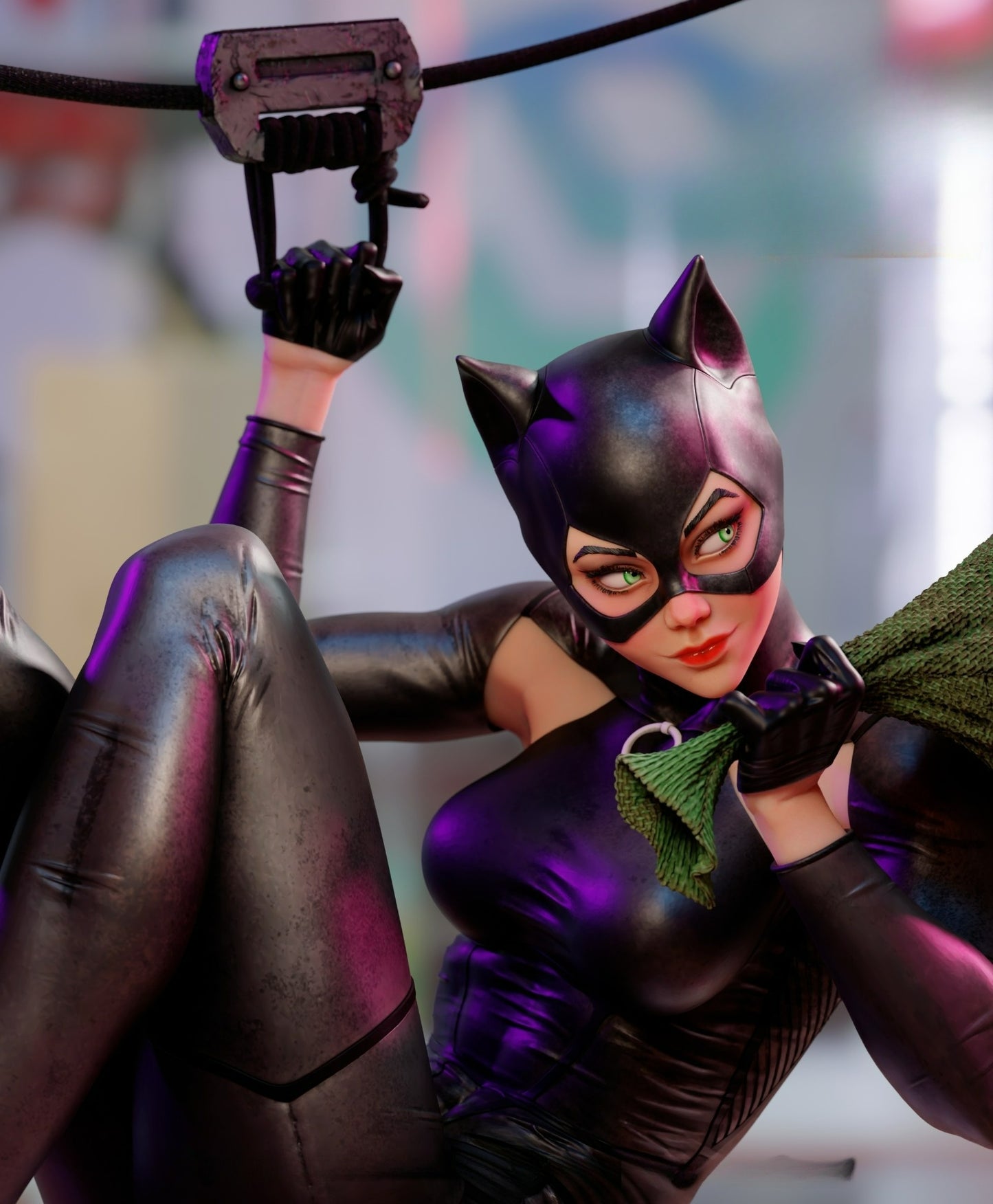 3343 Catwoman - DC COMICS - STL 3D Print Files