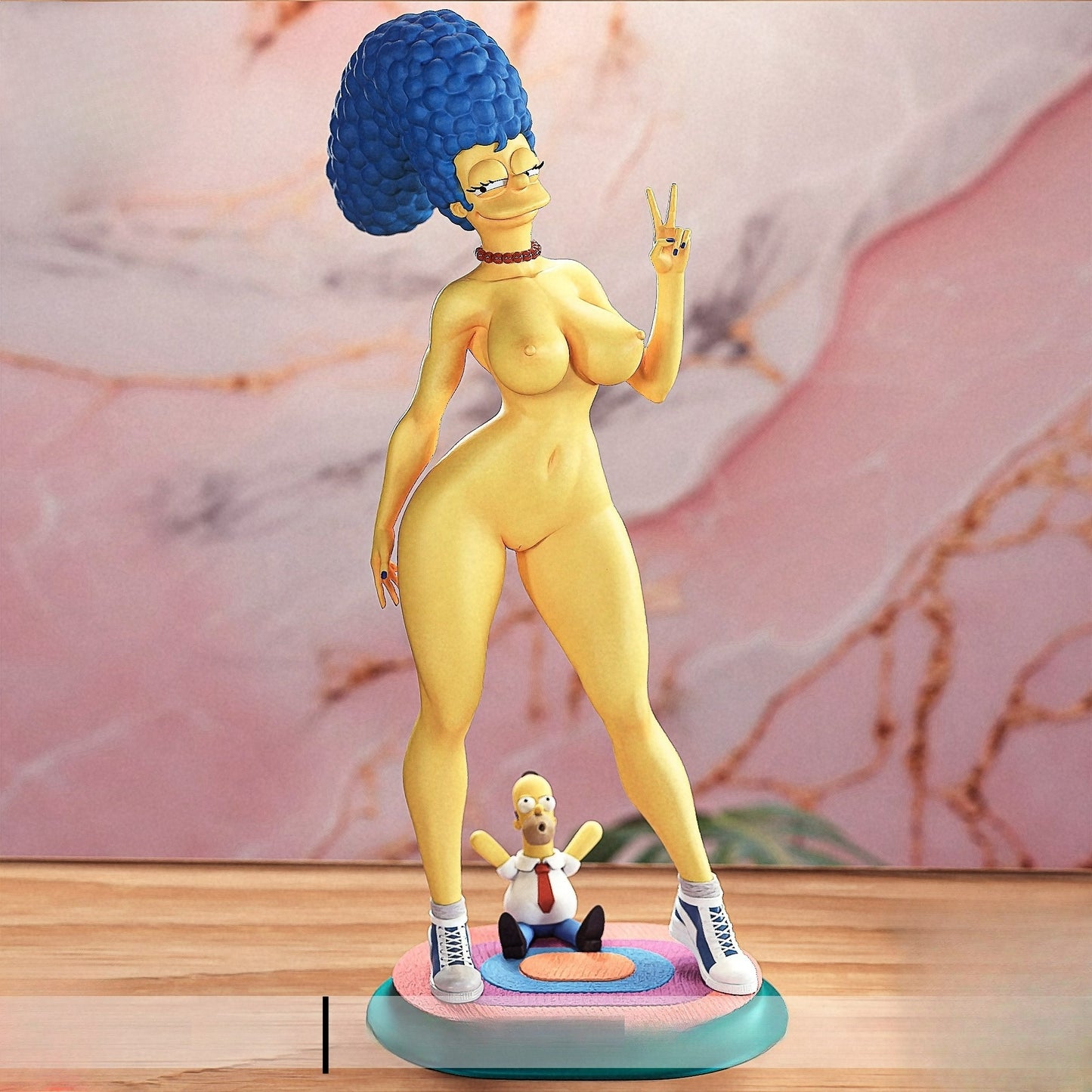 3378 Marge Simpson NSFW - Simpsons - STL 3D Print Files