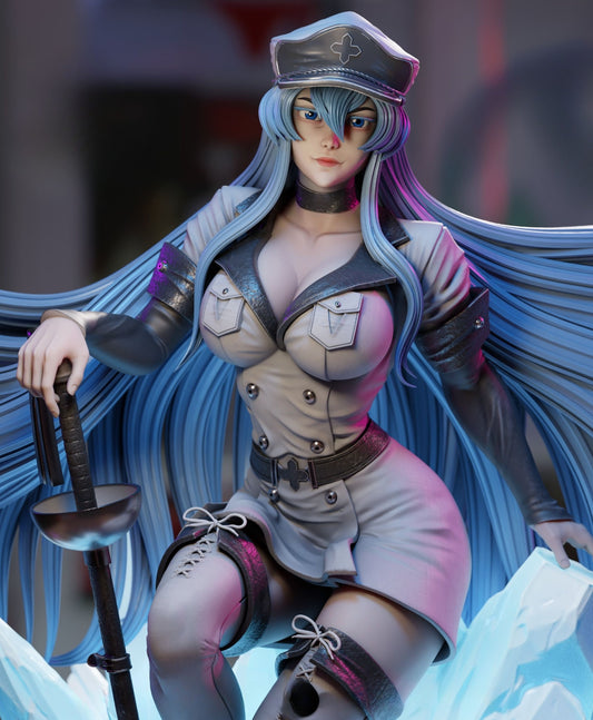 3865 Esdeath NSFW - Akame Ga Kill! - STL 3D Print Files