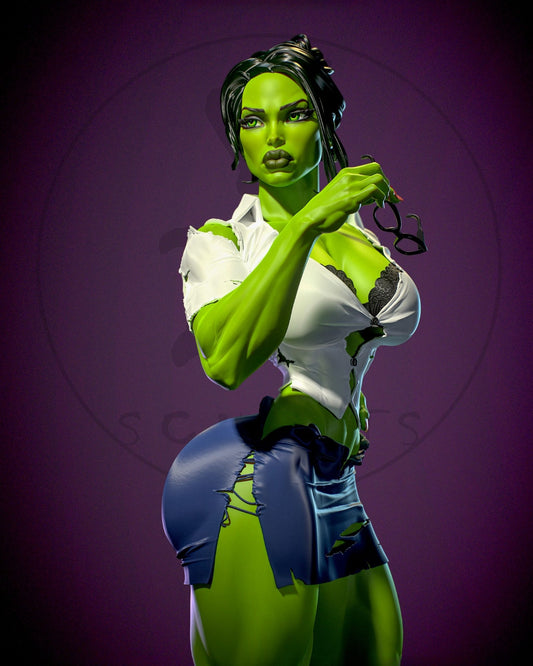 3973 She Hulk NSFW - Marvel Comics - STL 3D Print Files