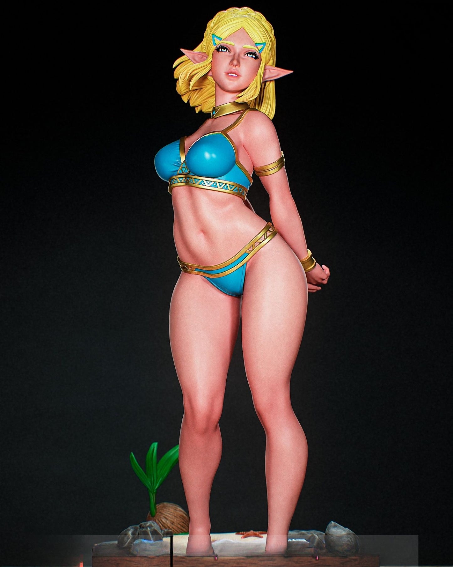 4025 Princess Zelda NSFW - The Legend of Zelda - STL 3D Print Files