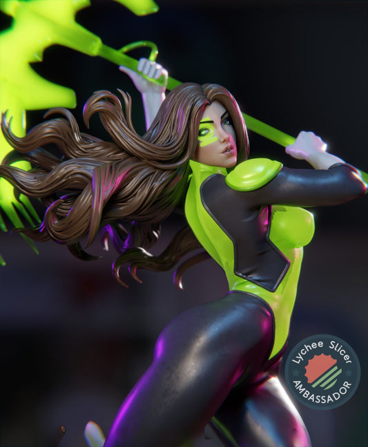 4064 Jessica Cruz - Yellow Lantern - STL 3D Print Files
