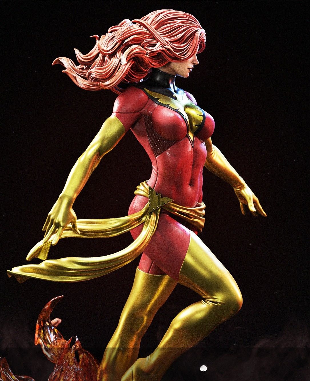 4228 Dark Phoenix - X-MEN - STL 3D Print Files