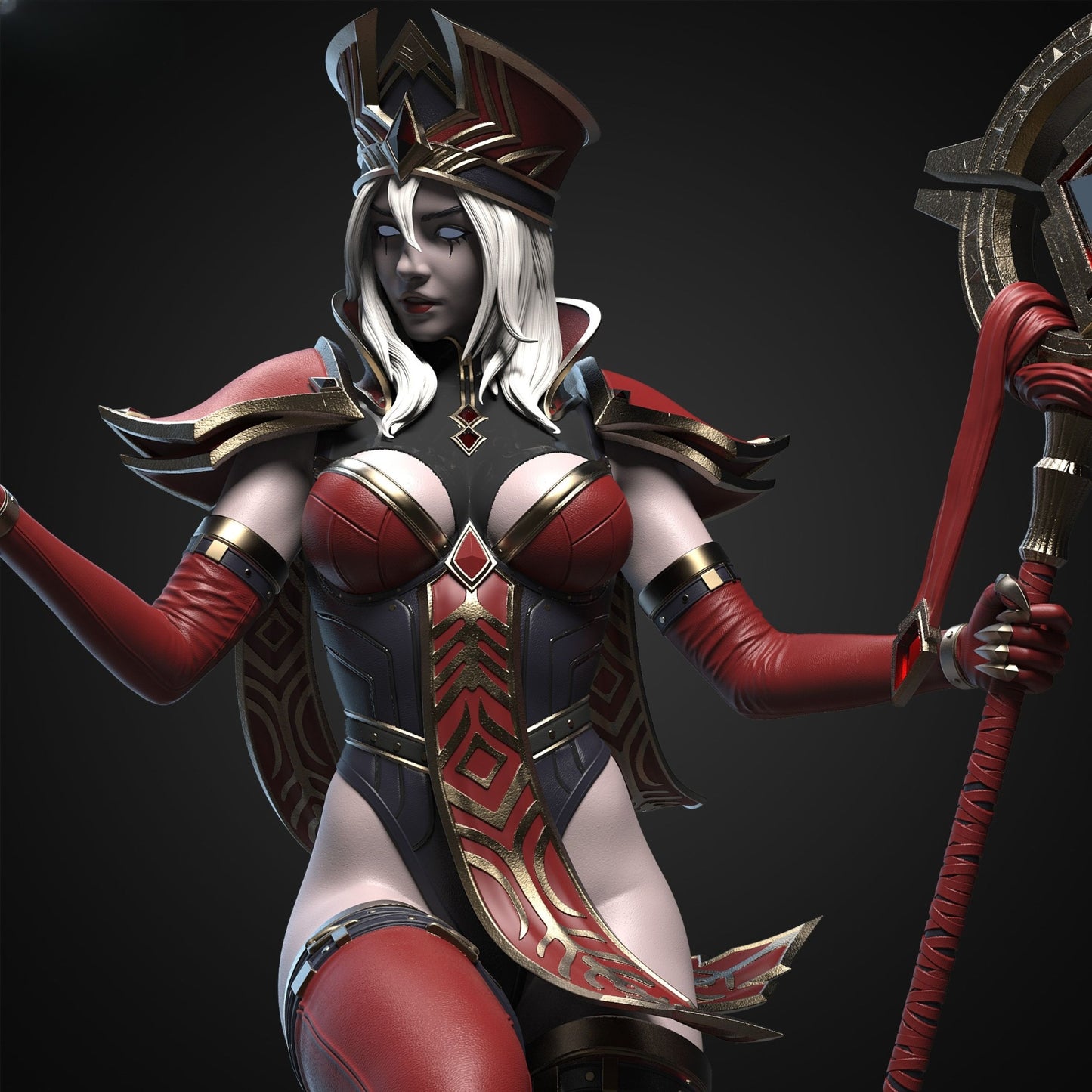 4238 Sally Whitemane NSFW - World of Warcraft - STL 3D Print Files