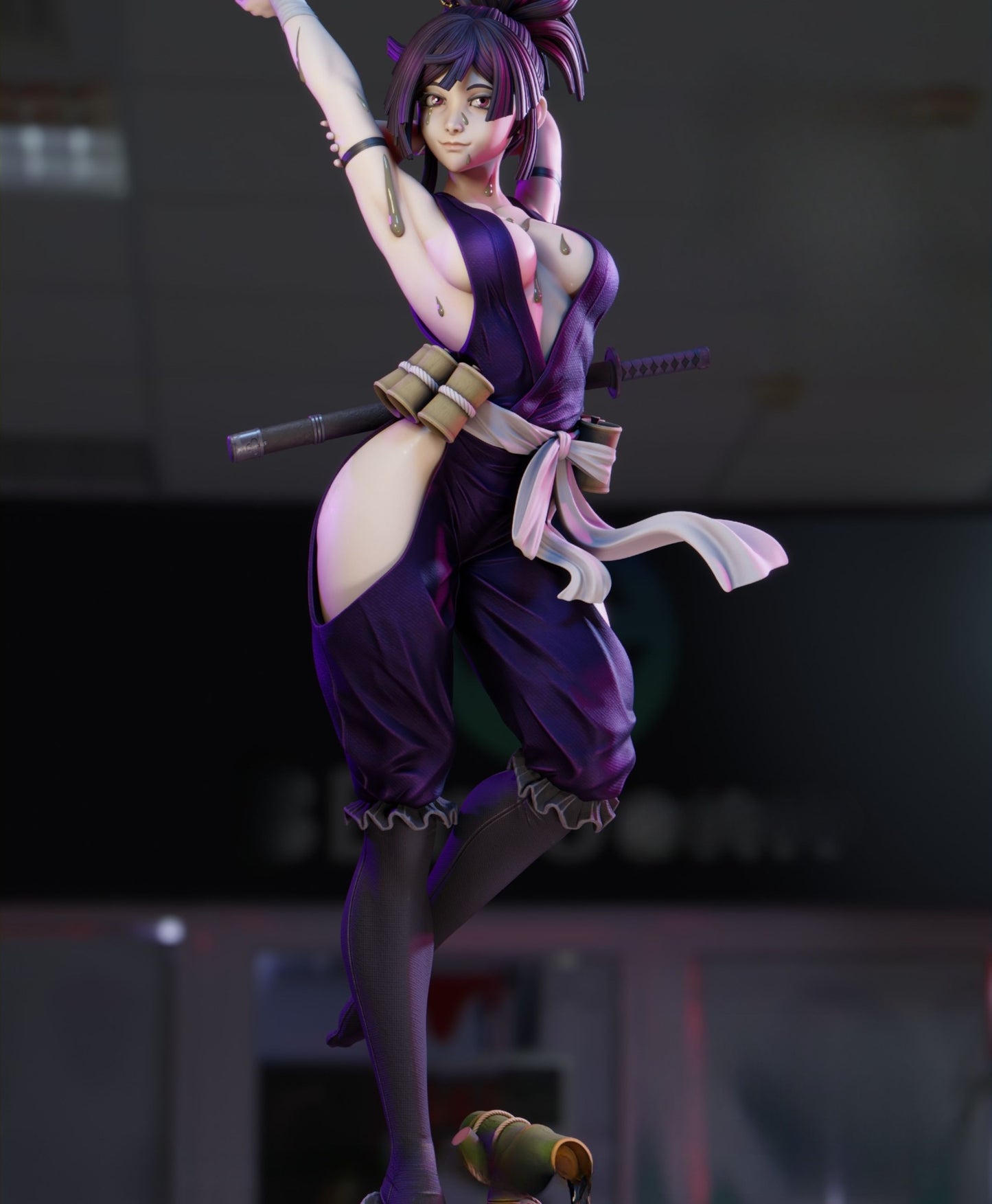 4253 Yuzuriha NSFW - Hell's Paradise - STL 3D Print Files
