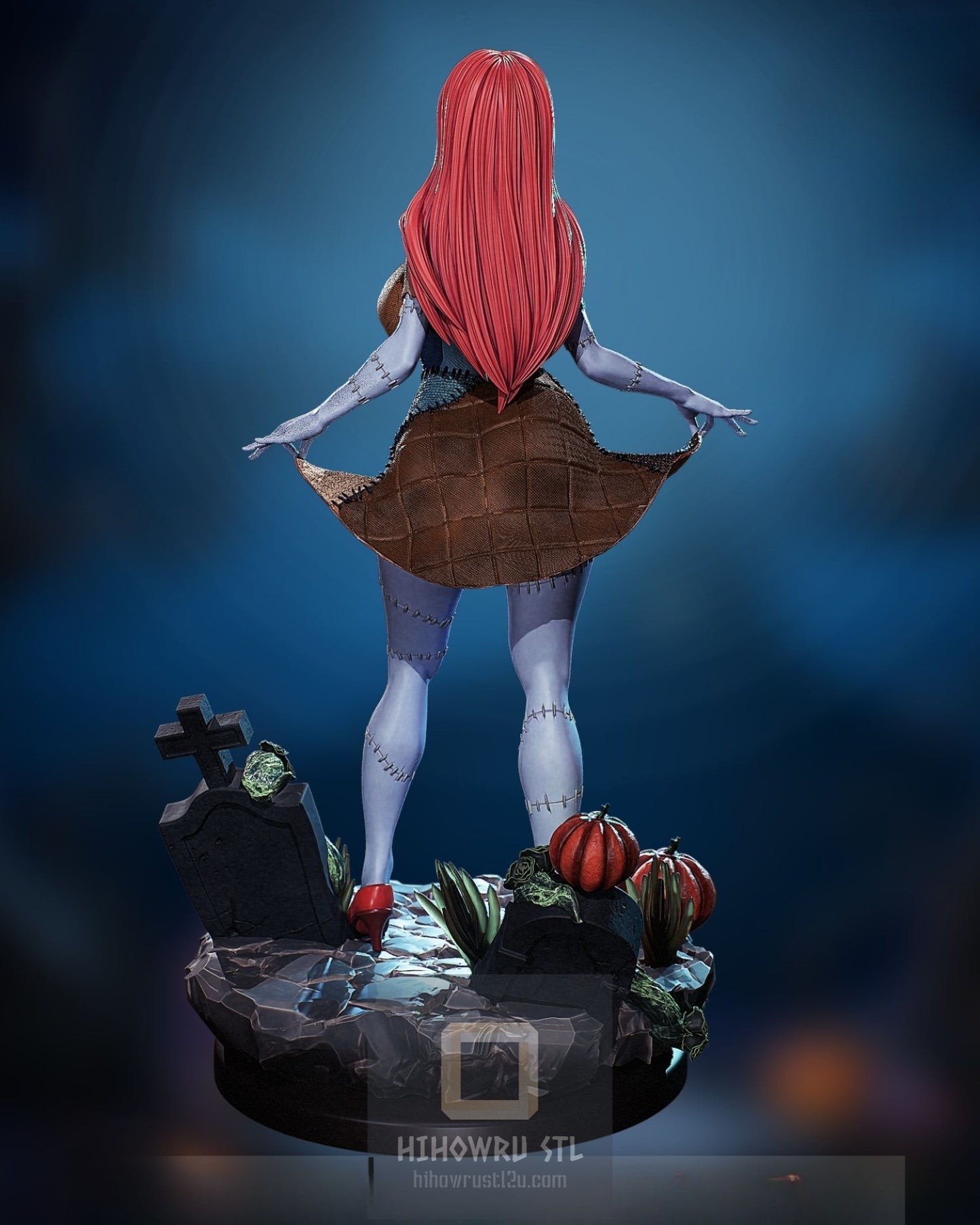 4374 Sally NSFW - The Nightmare Before Christmas - STL 3D Print Files