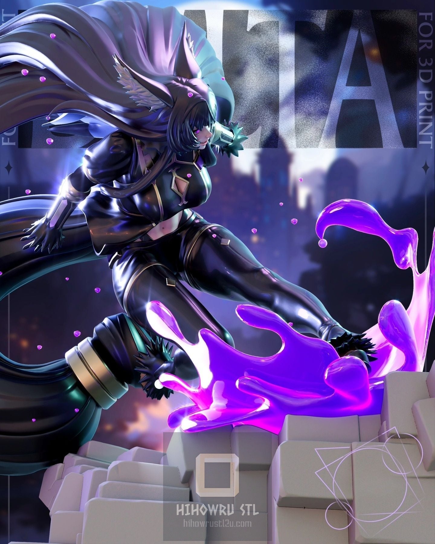 4413 Delta - The Eminence in Shadow - STL 3D Print Files