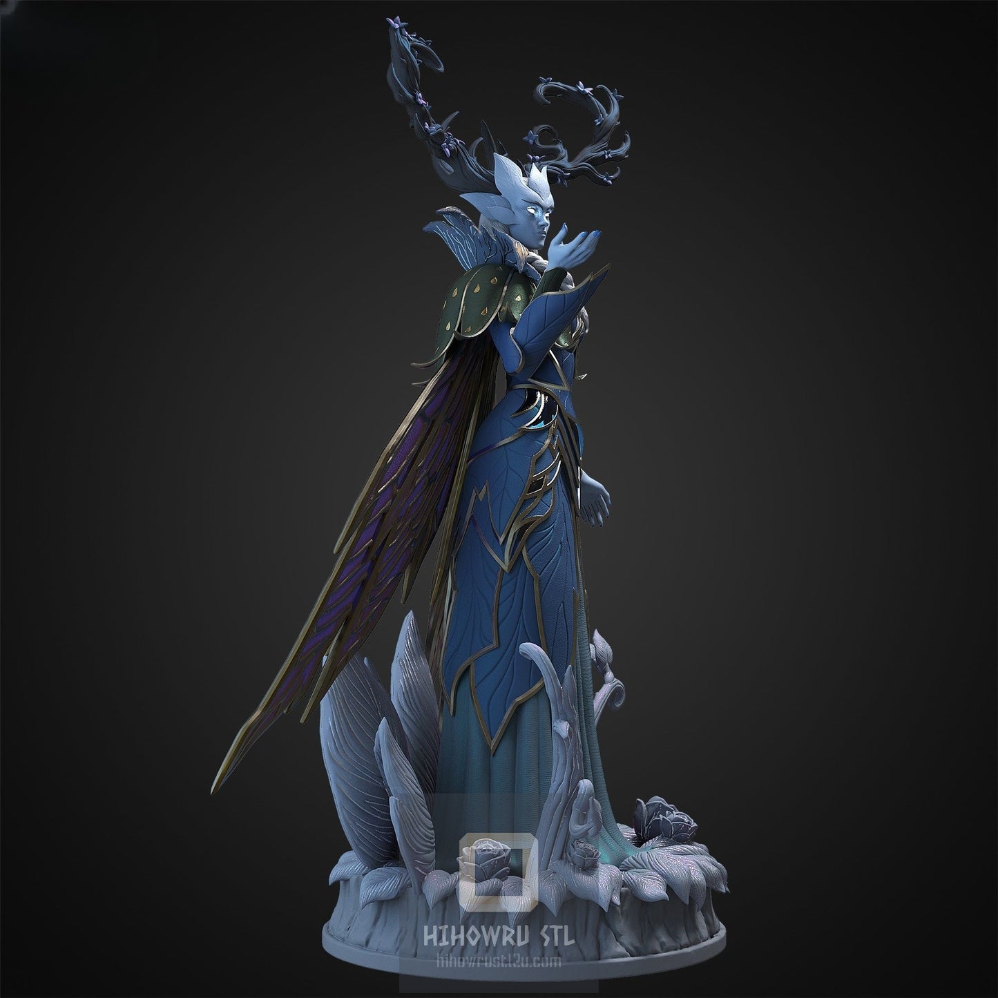 4434 Winter Queen - World of Warcraft - STL 3D Print Files