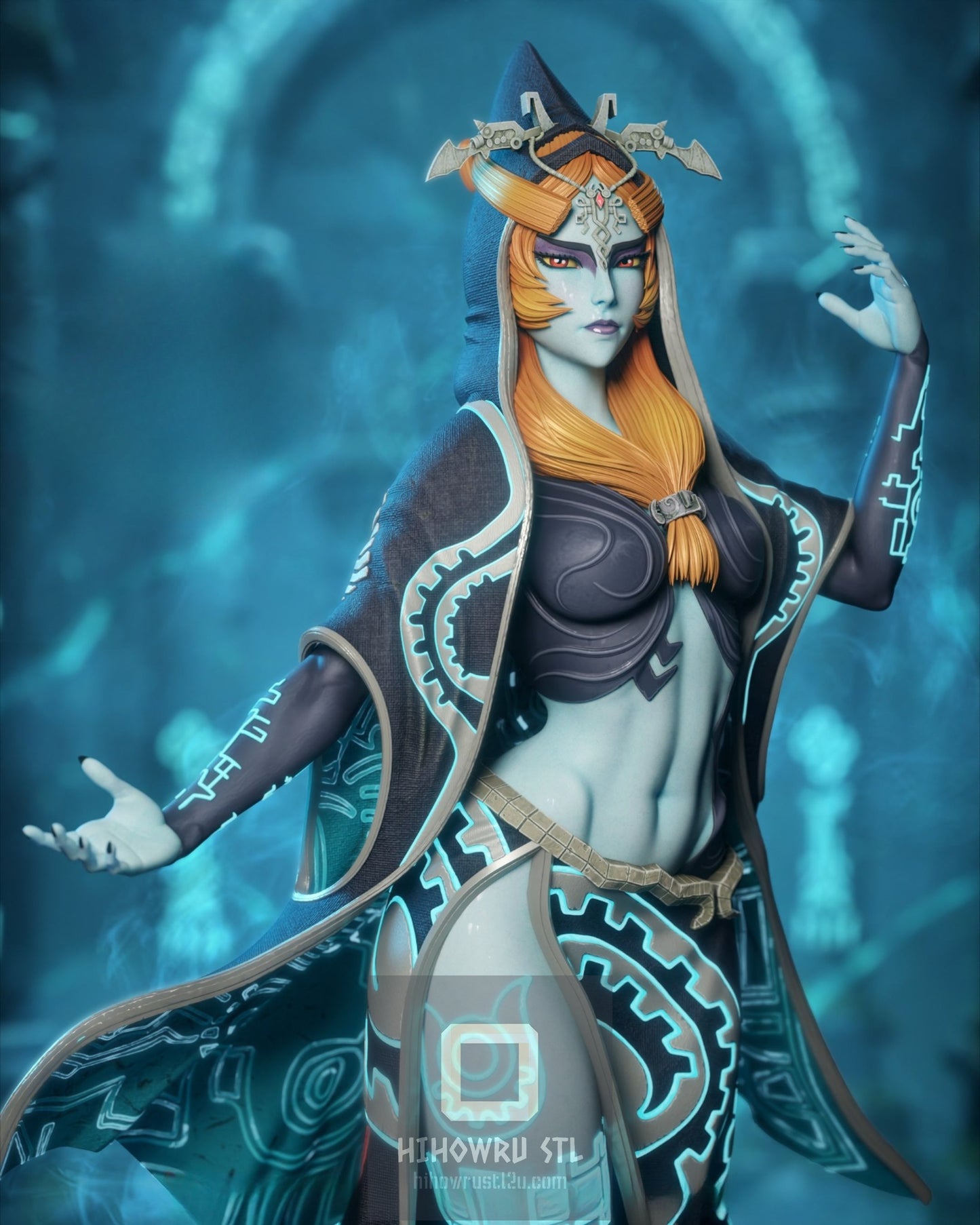 4482 True Midna NSFW - The Legend of Zelda - STL 3D Print Files