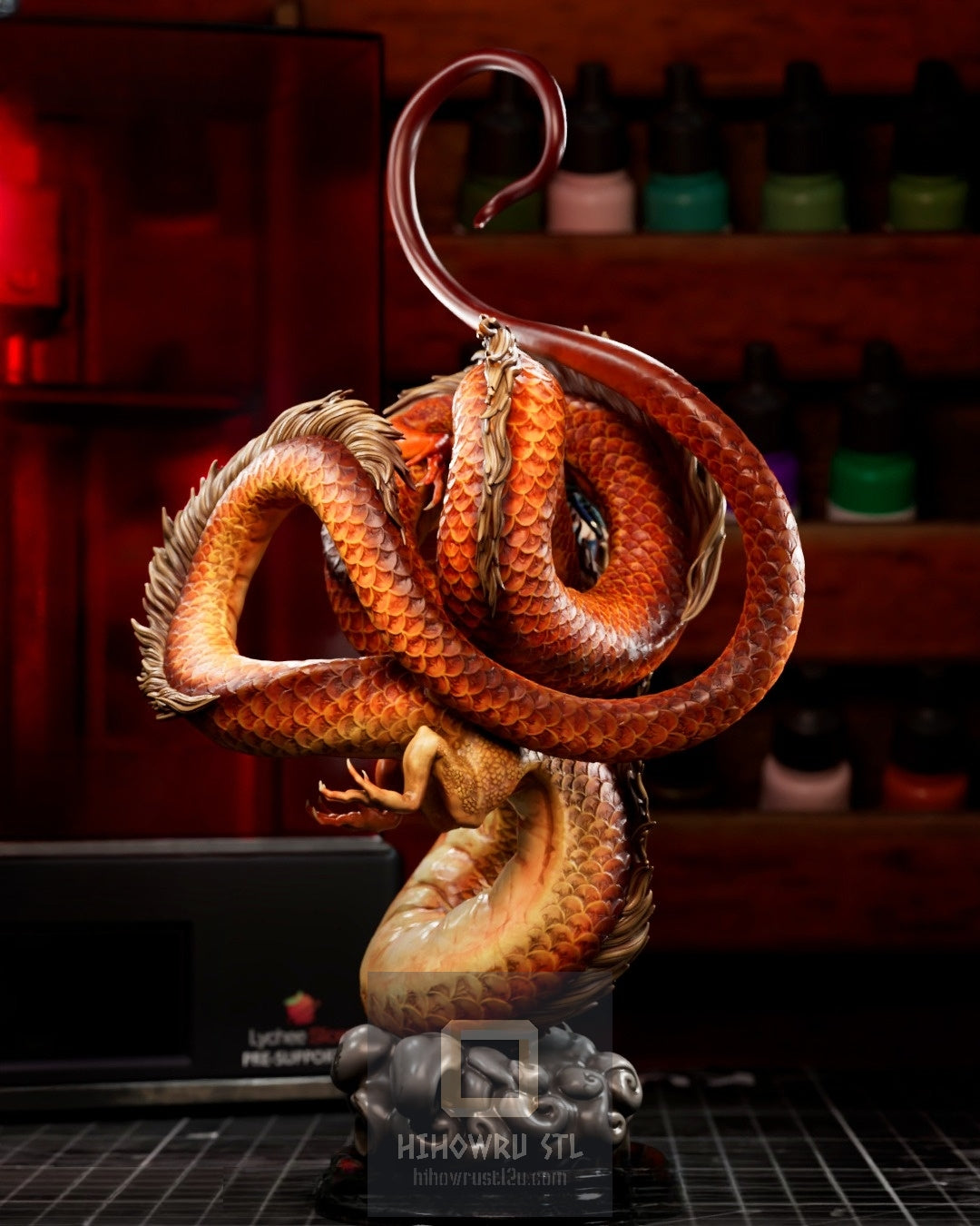 4487 Dragon Rider - STL 3D Print Files