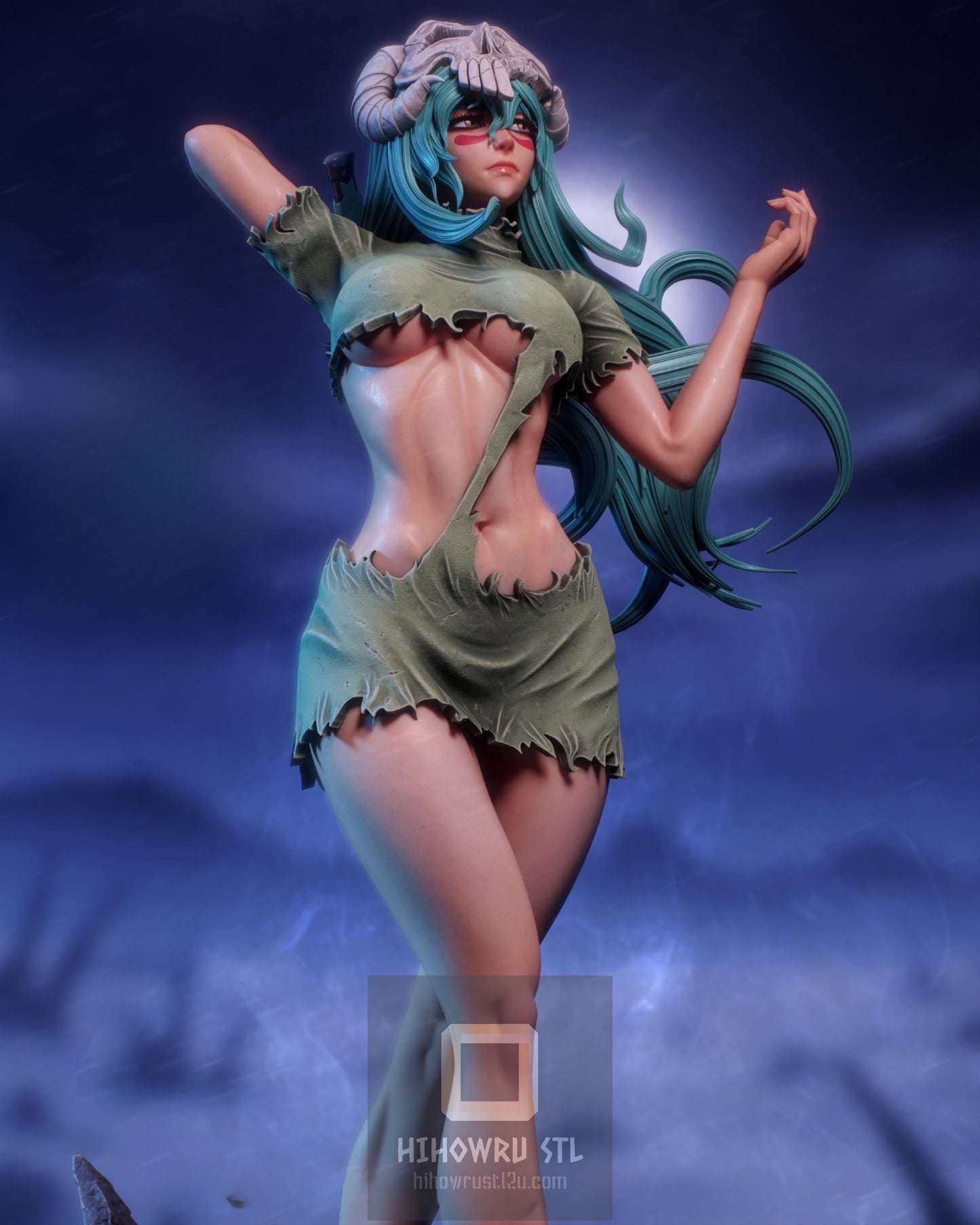 4579 Nelliel Tu NSFW - Bleach - STL 3D Print Files