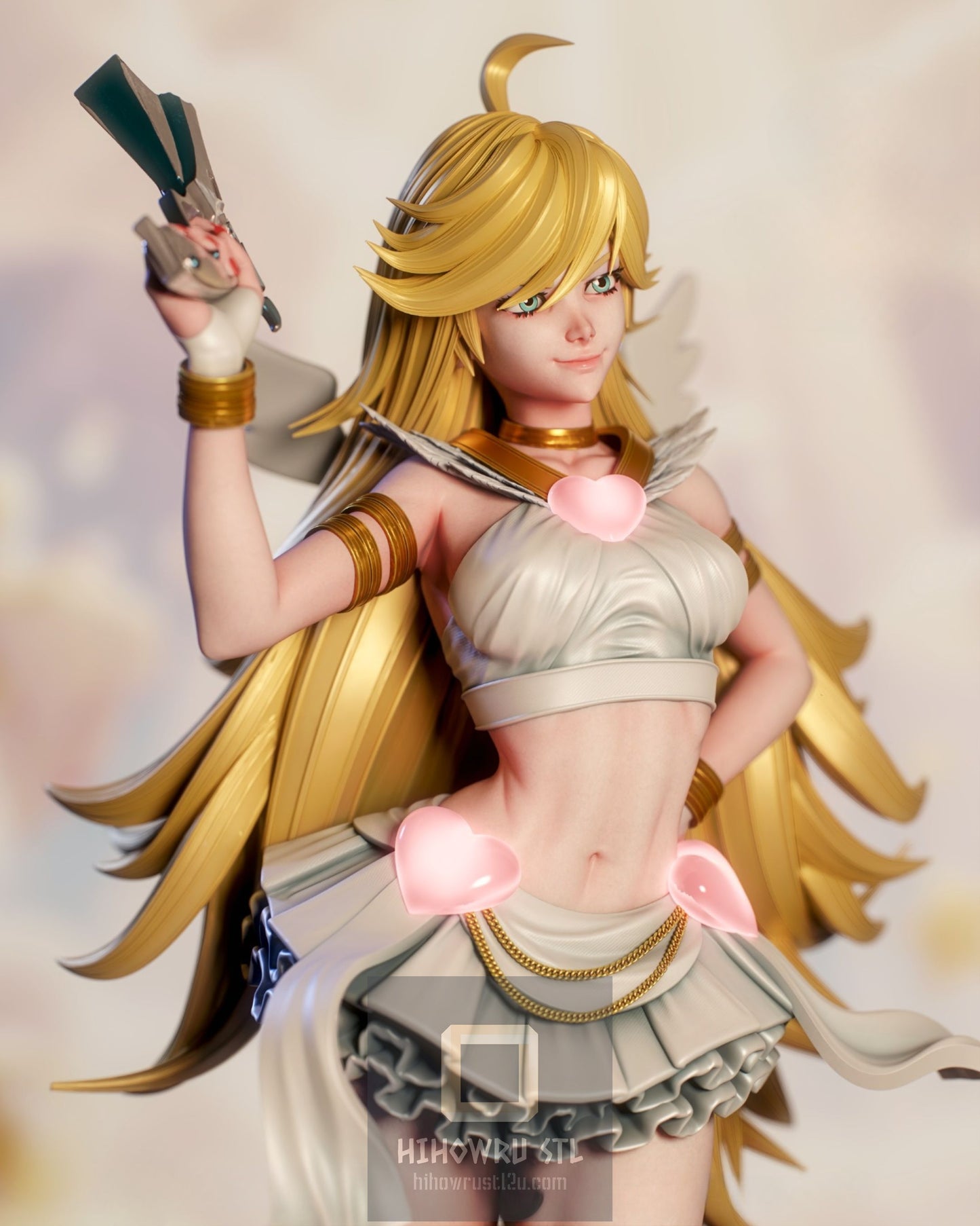 4588 Panty - Panty & Stocking with Garterbelt - STL 3D Print Files