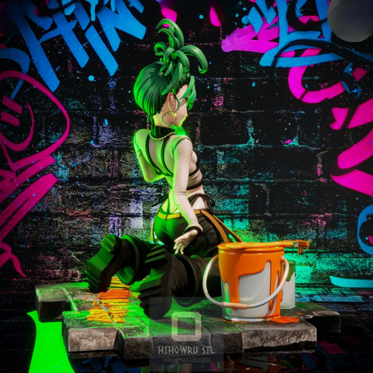 4791 Tatsumaki - One-Punch Man - STL 3D Print Files