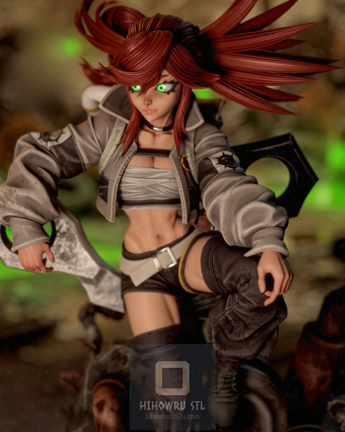 4814 Riyo Reaper NSFW - Gachiakuta - STL 3D Print Files