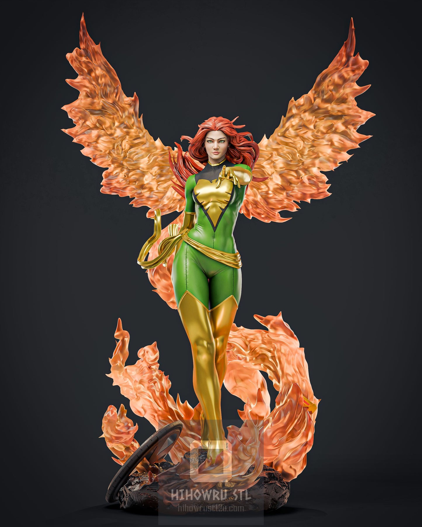 4815 Jean Grey - X-MEN - STL 3D Print Files