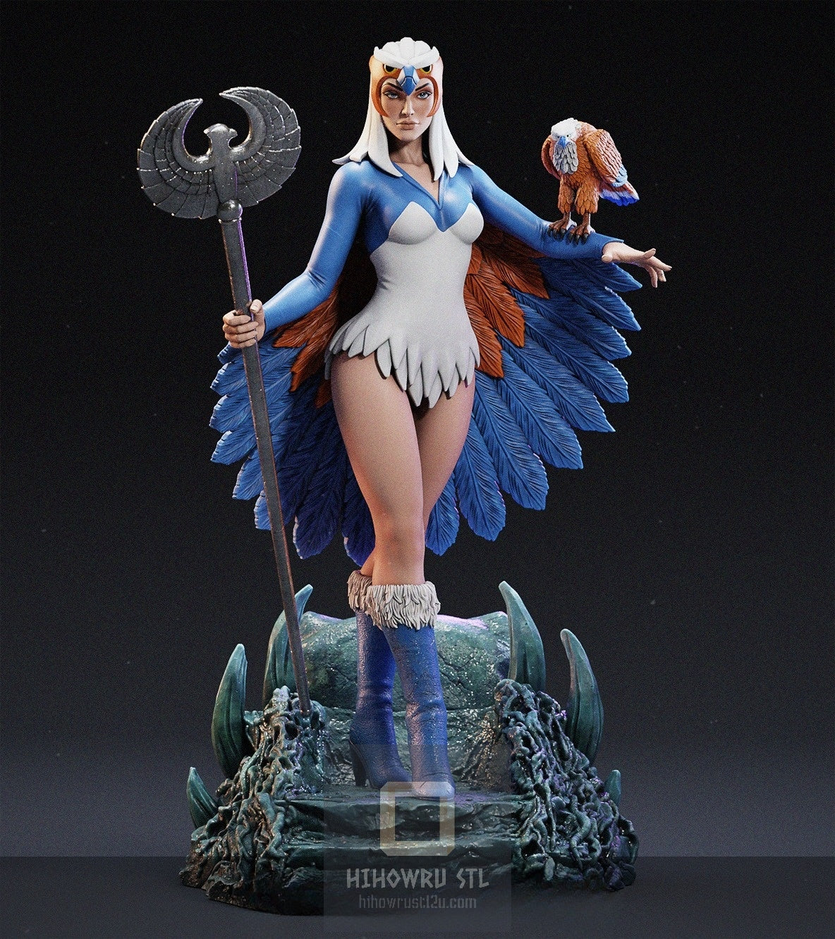 4859 Sorceress of Castle Grayskull - Masters of the Universe - STL 3D Print Files