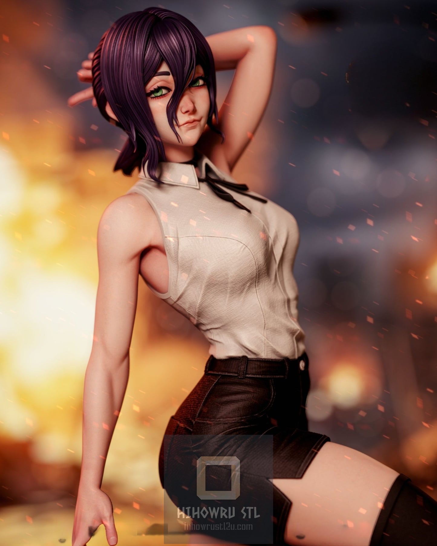 4893 Reze NSFW - Chainsaw Man - STL 3D Print Files